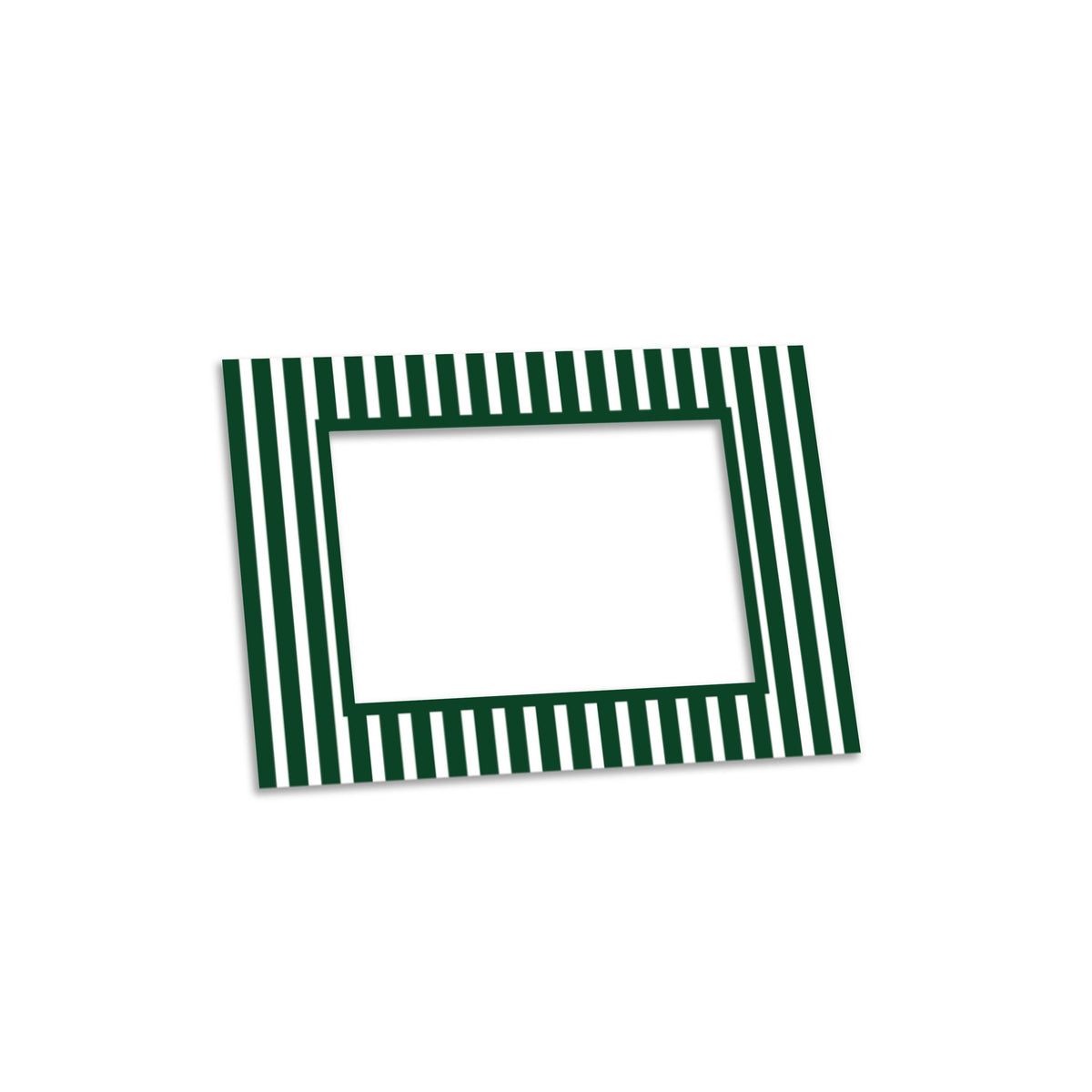 Medium Stripes Photo  Mat