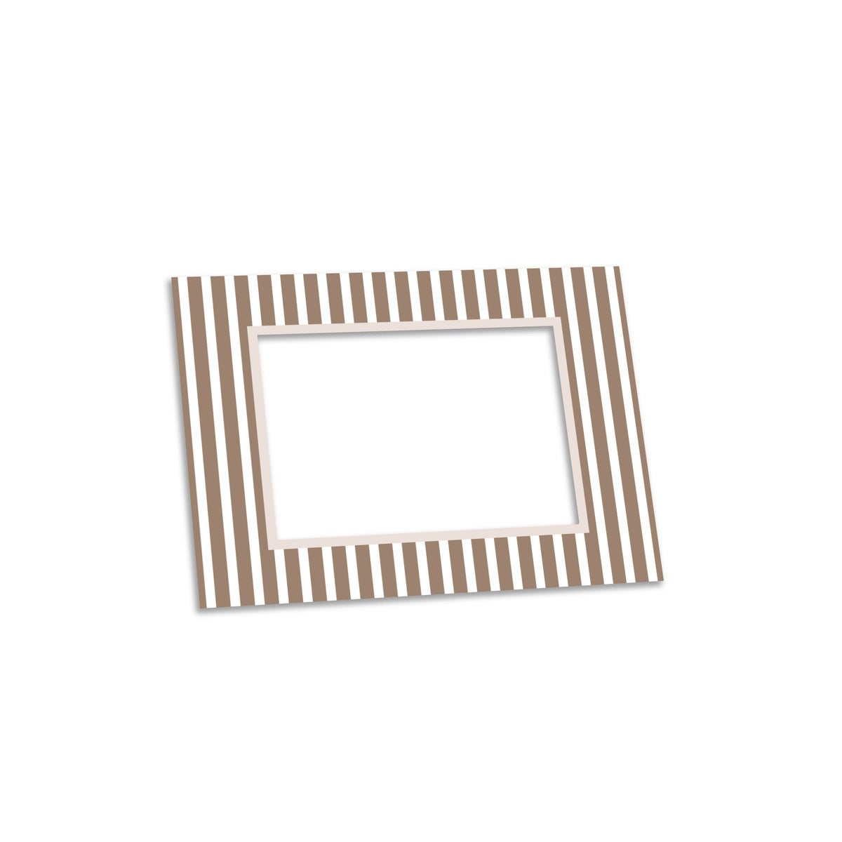 Medium Stripes Photo  Mount