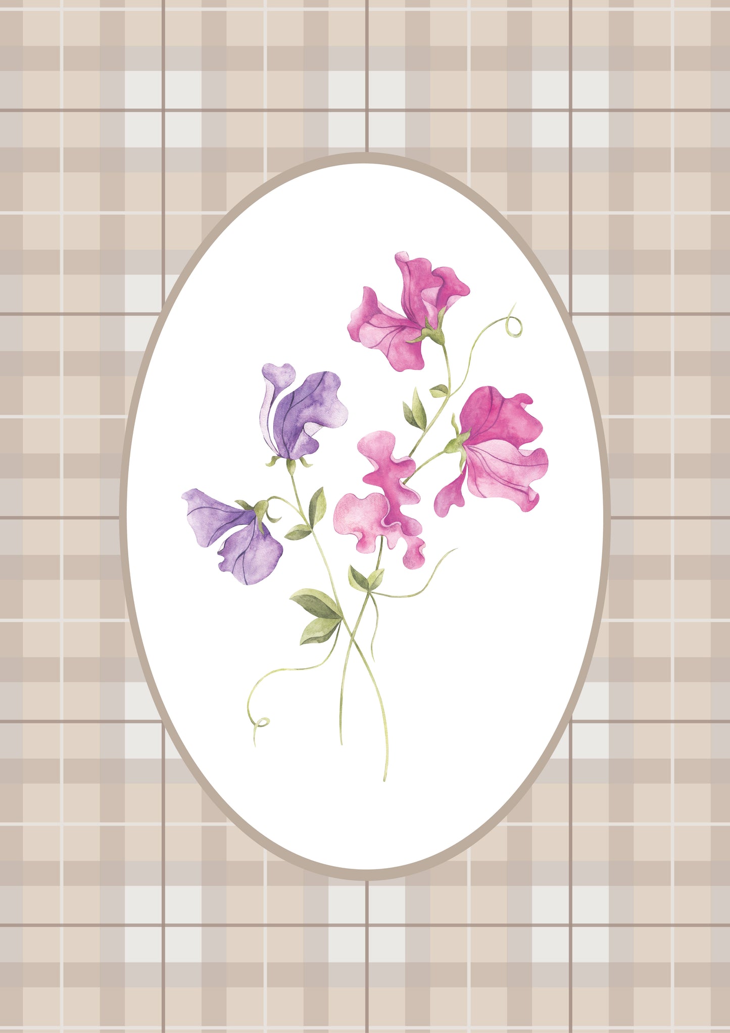 Campbell__Taupe_Oval

Campbell of Cawdor tartan picture frame mat board in taupe. Perfect heirloom gift for special occasions baby showers, birthdays, christenings, anniversaries, Father's Day, Mother's Day and Christmas. Suitable for classic interiors and grandmillennial interiors. 