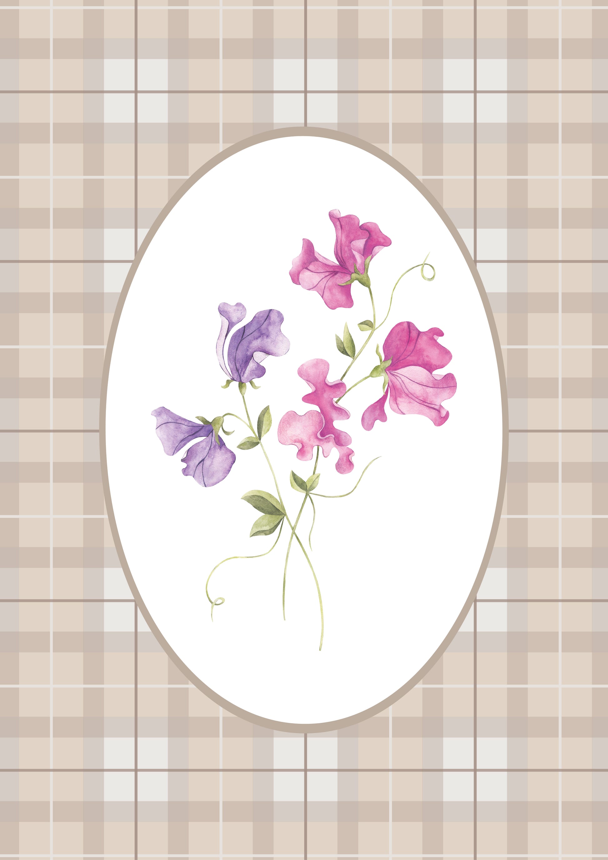 Campbell__Taupe_Oval

Campbell of Cawdor tartan picture frame mat board in taupe. Perfect heirloom gift for special occasions baby showers, birthdays, christenings, anniversaries, Father's Day, Mother's Day and Christmas. Suitable for classic interiors and grandmillennial interiors. 