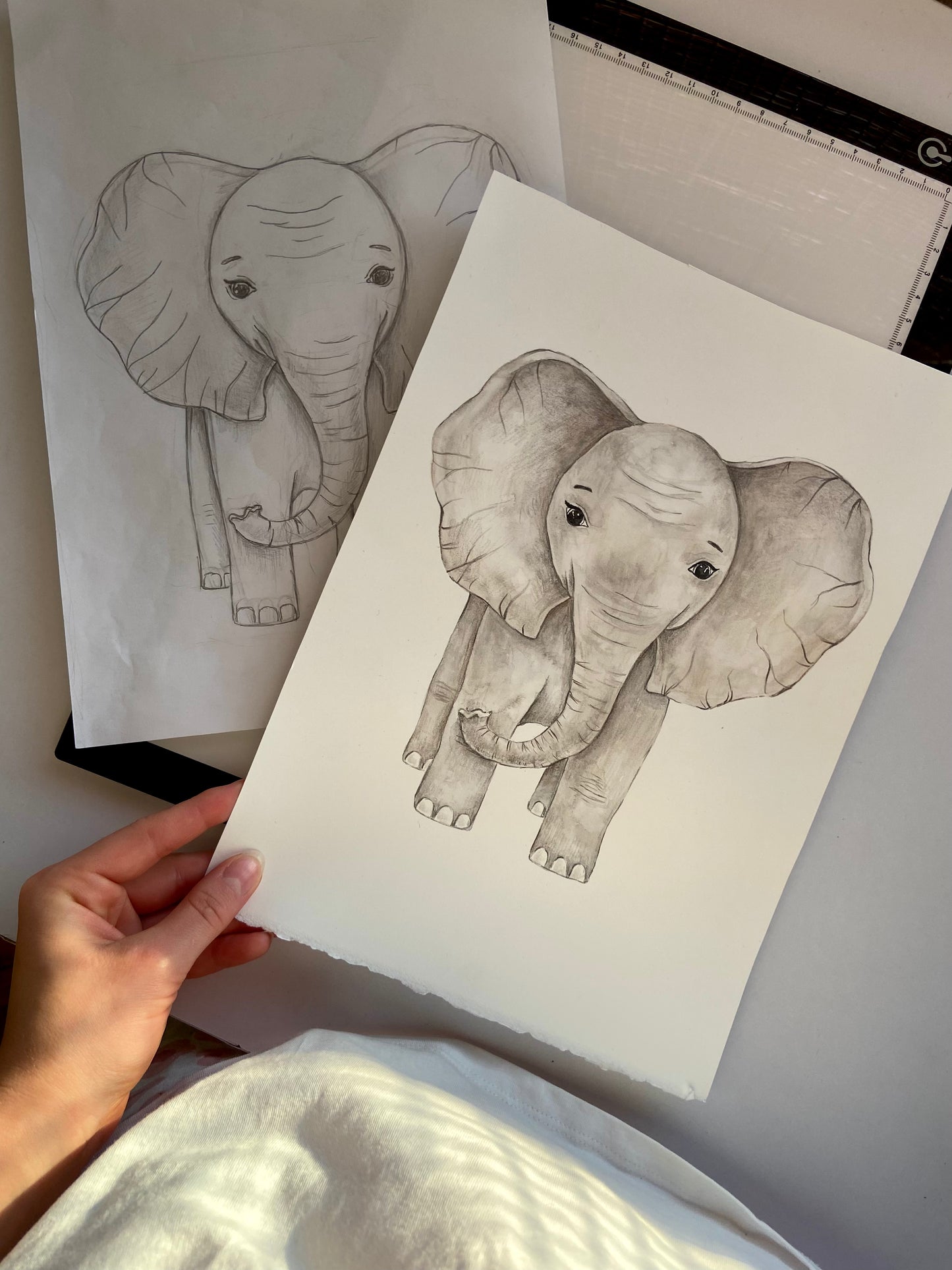 Elephant Nursery Art Print
