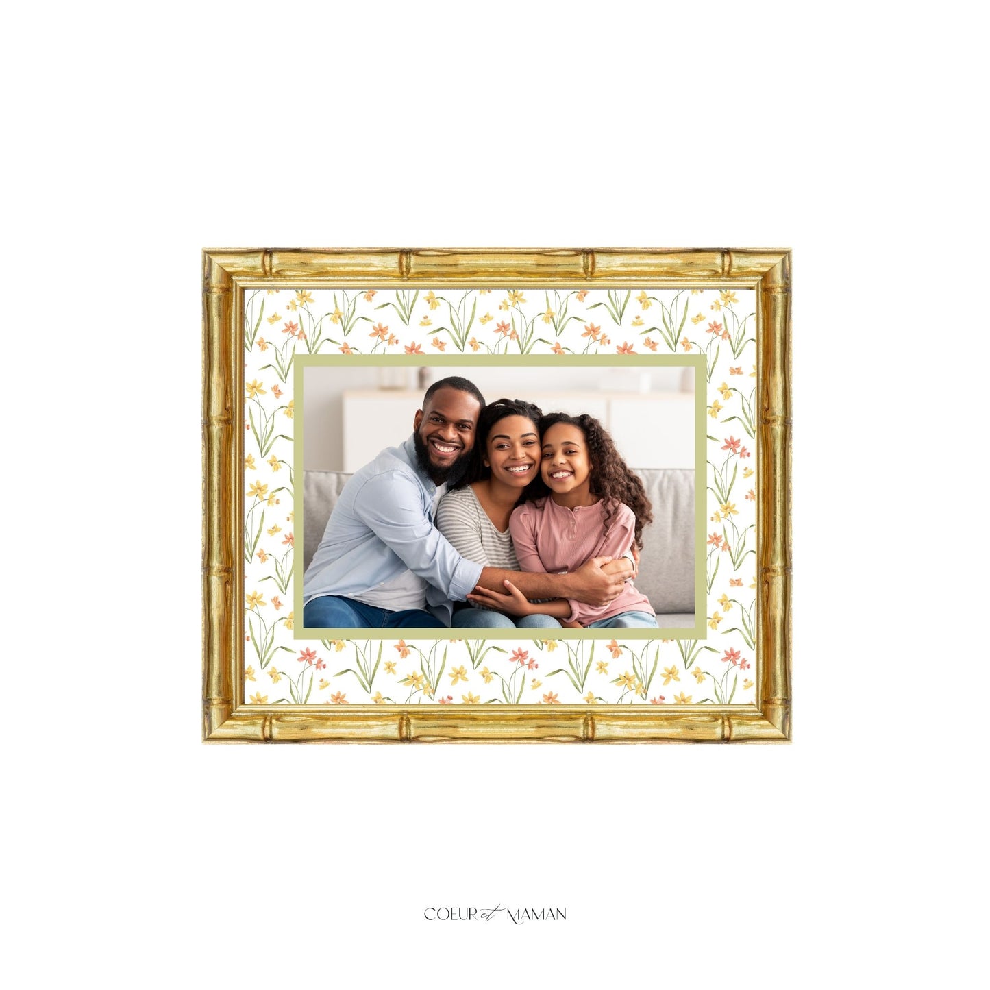 Floral__vertical__green