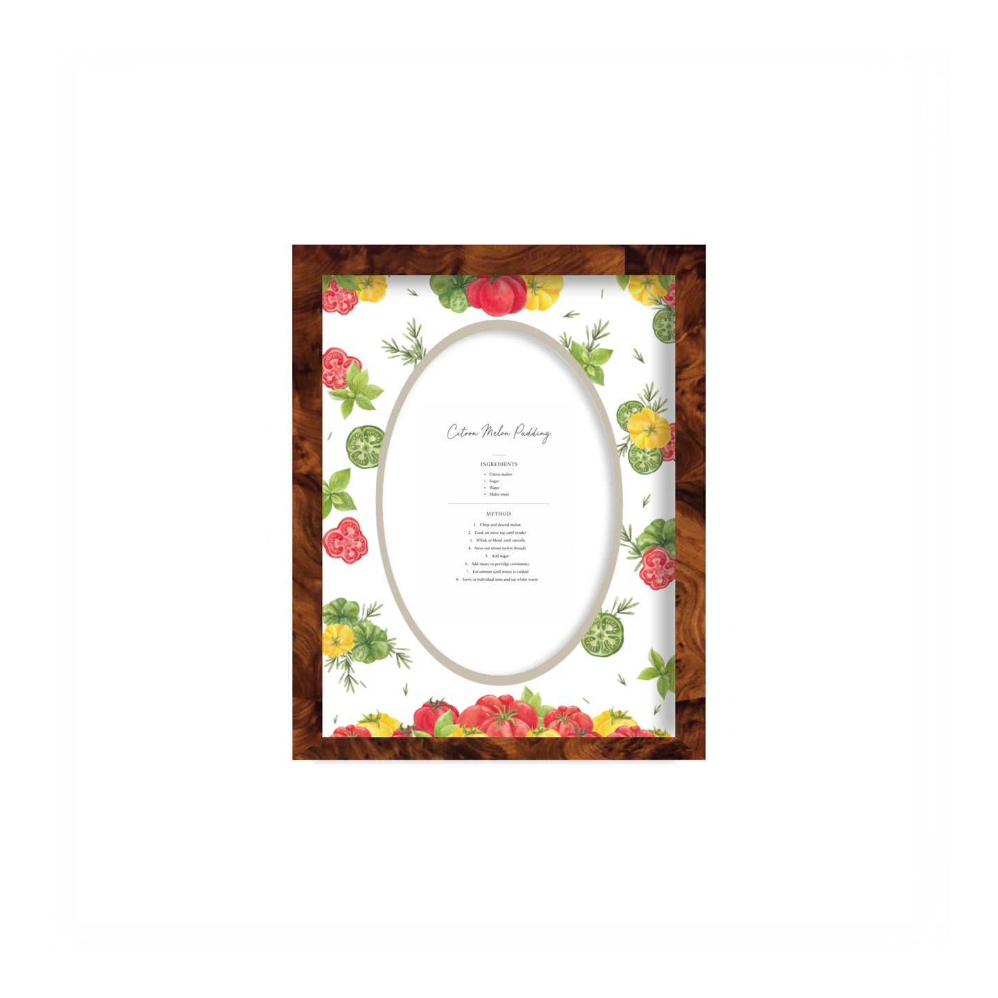 Heirloom Tomatoes Photo Mount