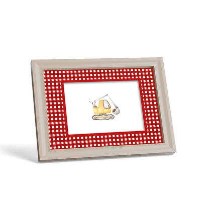 Gingham Passepartout