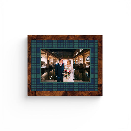 Black Watch Tartan Photo Mount