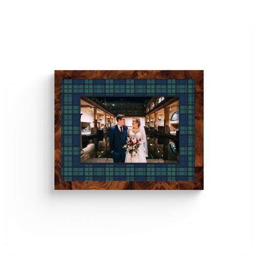 Black Watch Tartan Photo Mount