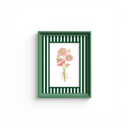 Medium Stripes Photo  Mount