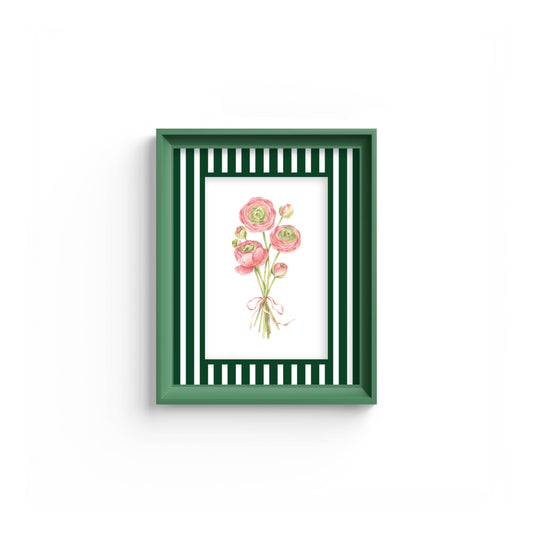 Medium Stripes Photo  Mount