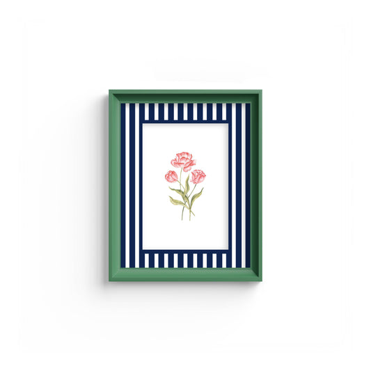 Medium Stripes Photo  Mount