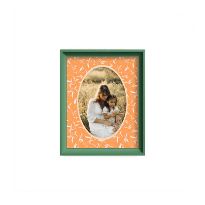 Botanical Photo Mount - mount for picture frame - green frame - wall hanging - Coeur et Maman