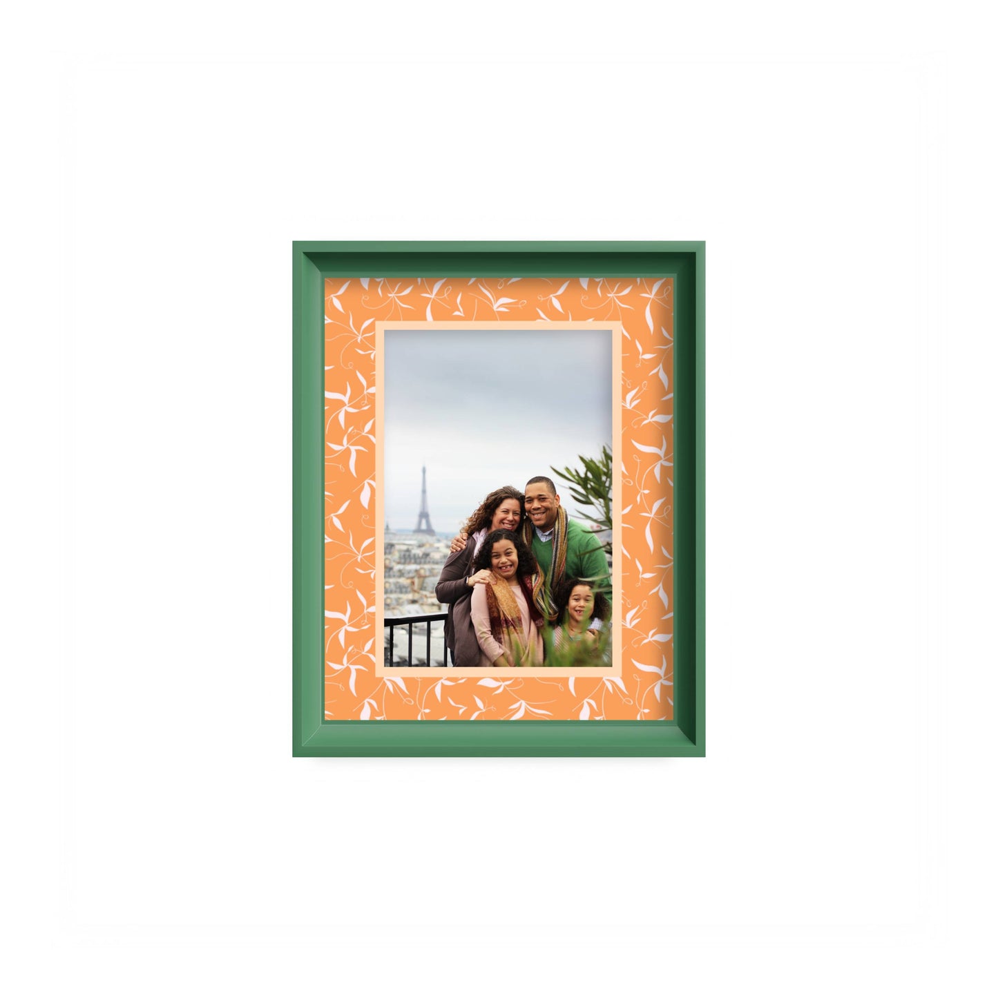 Botanical Photo Mount - mount for picture frame - green frame - wall hanging - Coeur et Maman