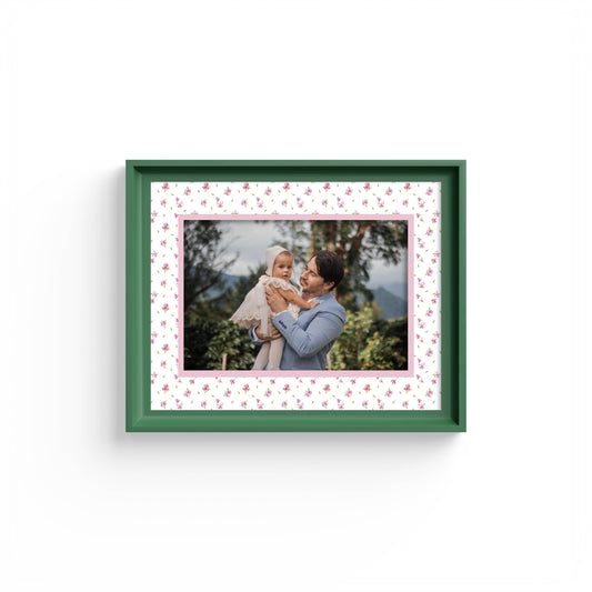 Floral Photo Mount