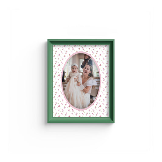 Floral Photo Mount