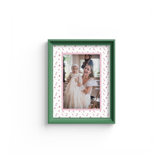 Floral Photo Mount