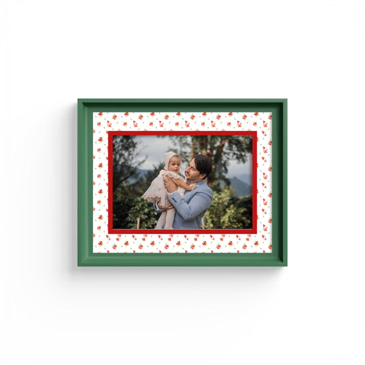 Floral Photo Mount