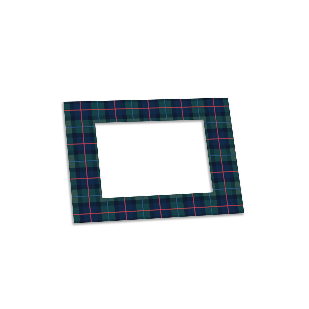 Campbell of Cawdor Tartan Photo Mount