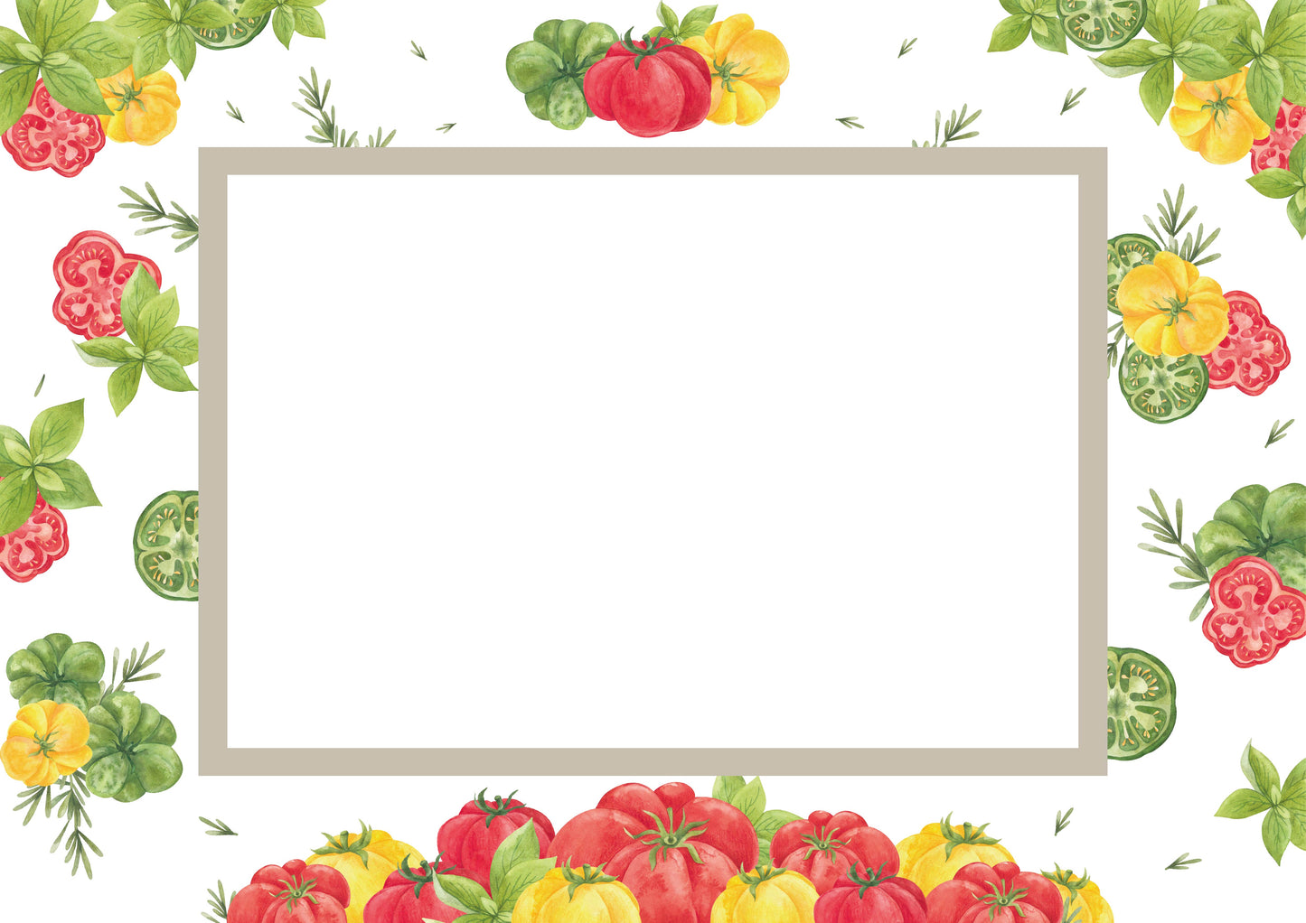Heirloom Tomatoes Photo Mount
