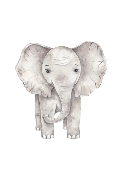 Elephant Art Print