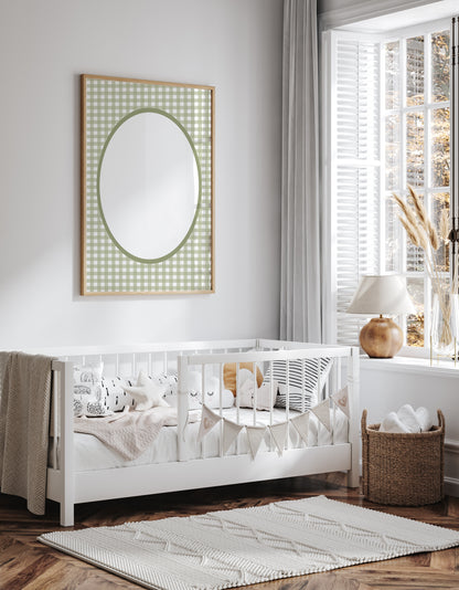 Gingham__Green__Oval