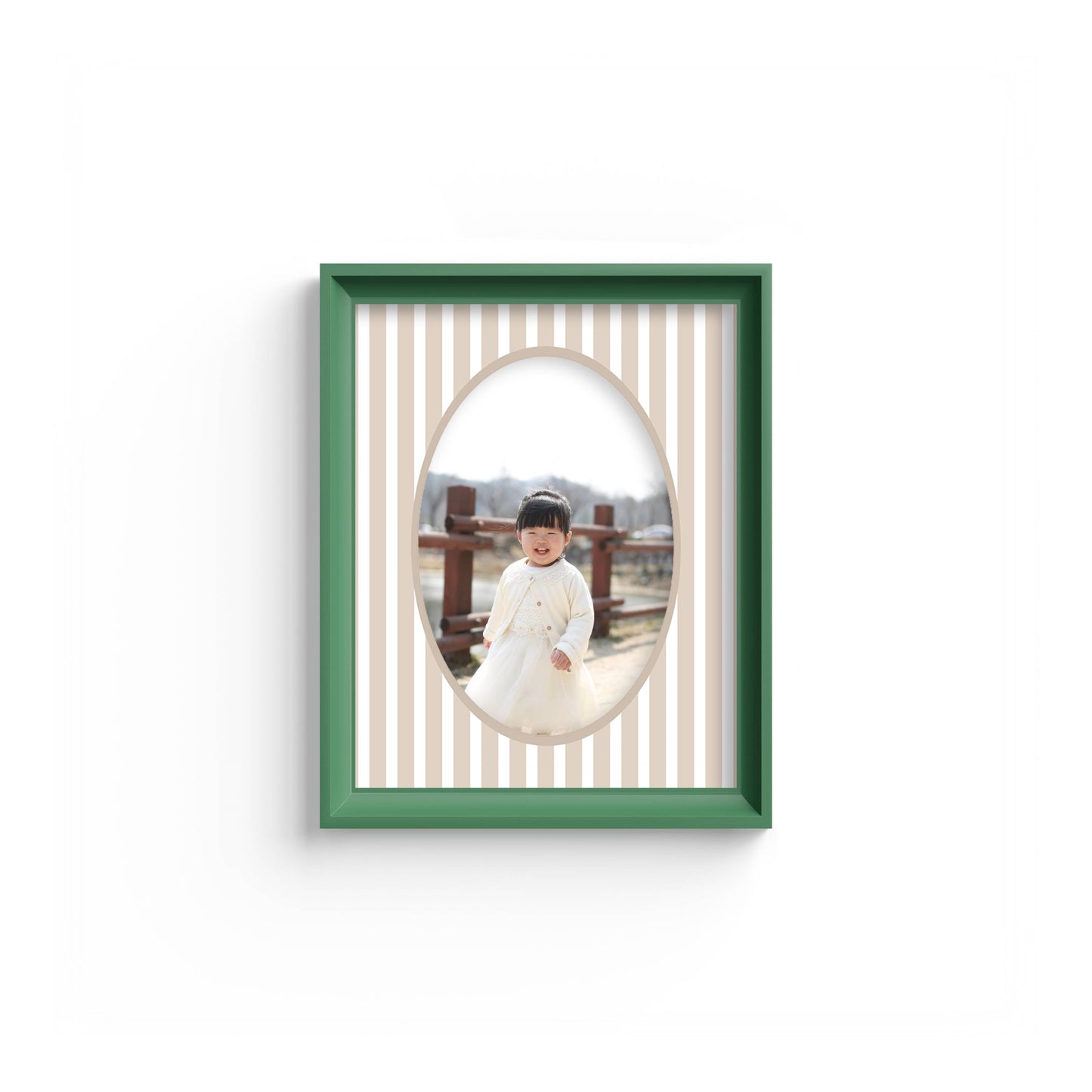 Medium Stripes Photo  Mount