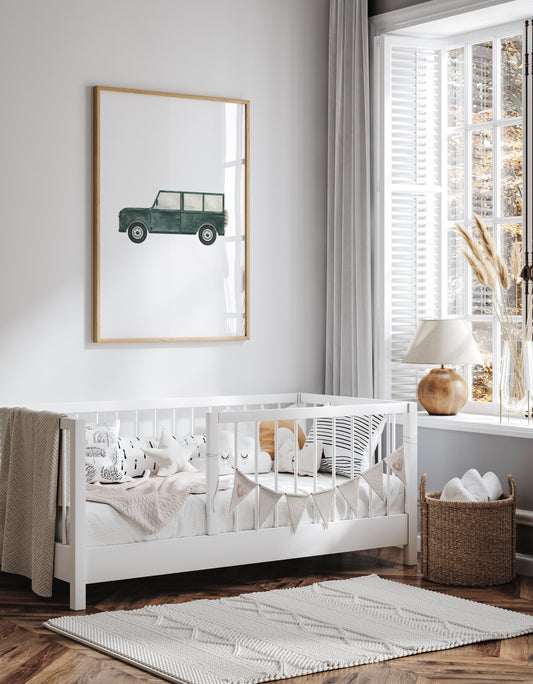 Land Rover Defender Art Print