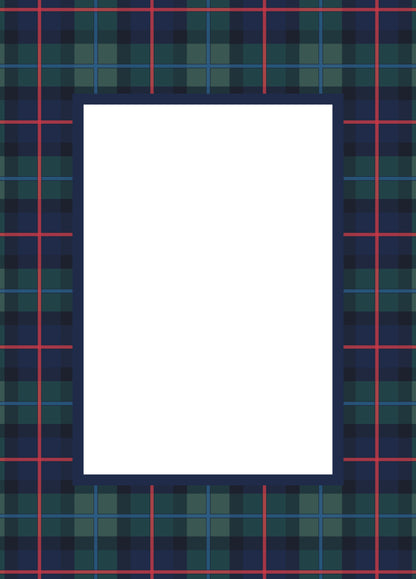 Campbell__Navy__Rectangle

Campbell of Cawdor tartan picture frame mat board in navy and green plaid, heritage-inspired home décor, perfect for framing photos or art prints; ideal gift for Father’s Day, housewarmings, anniversaries, or nursery decoration.