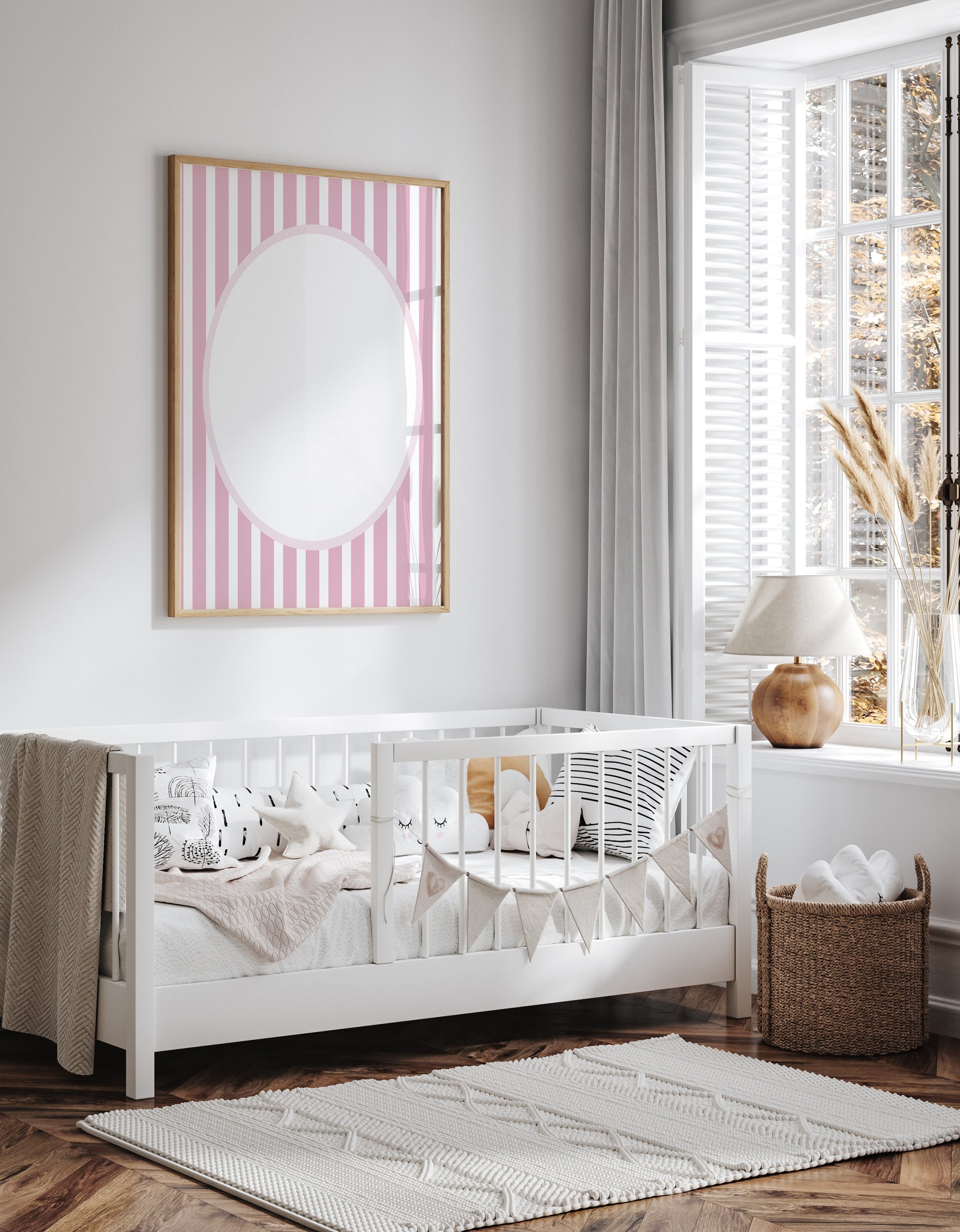 Mediumstripes__Pink__Oval