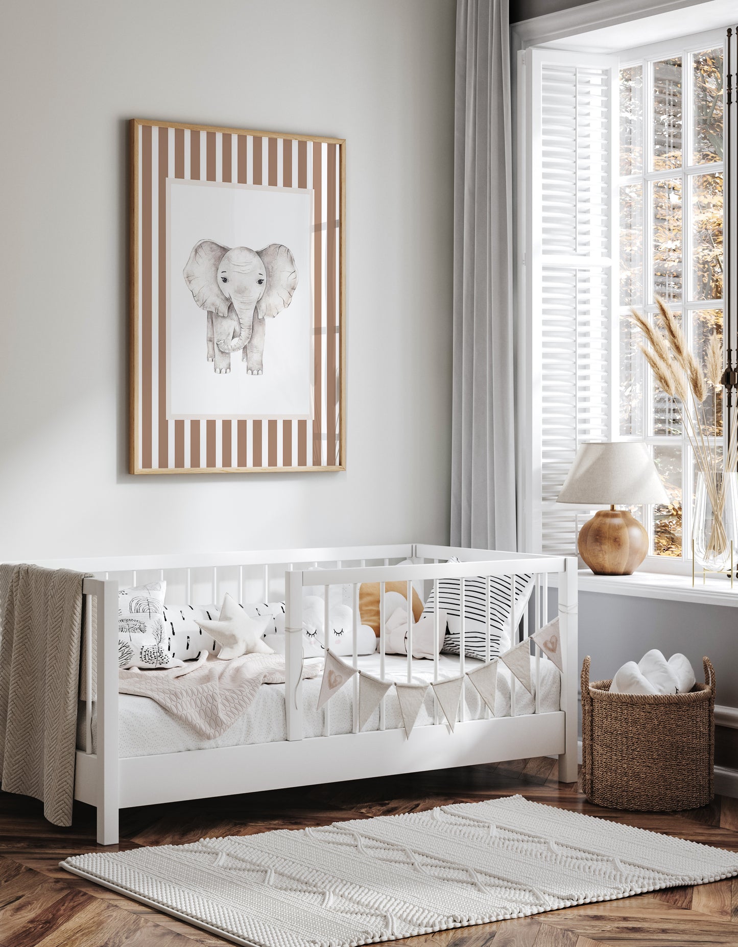 Mediumstripes__Brown__Rectangle__Elephant
