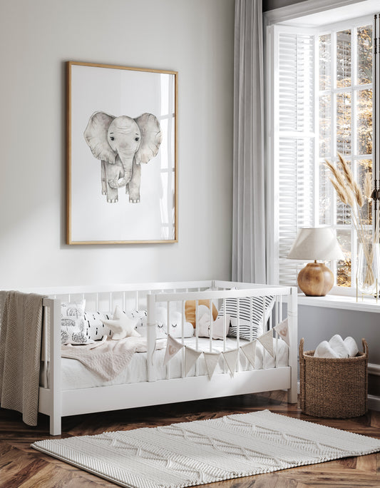 Elephant Art Print