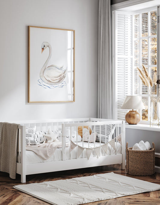 Swan Art Print