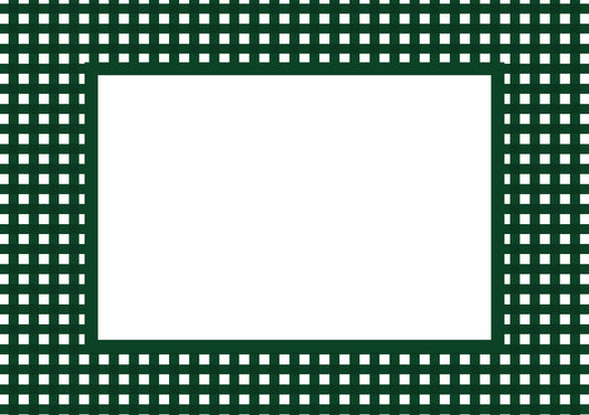 Gingham Photo Mat