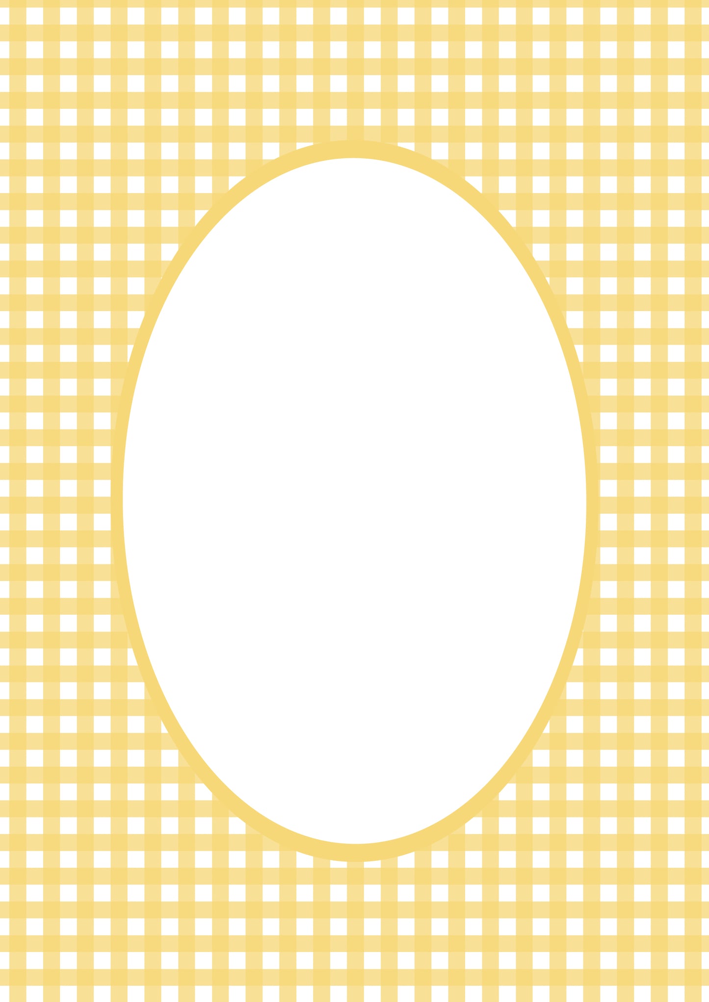 Gingham__Yellow__Oval