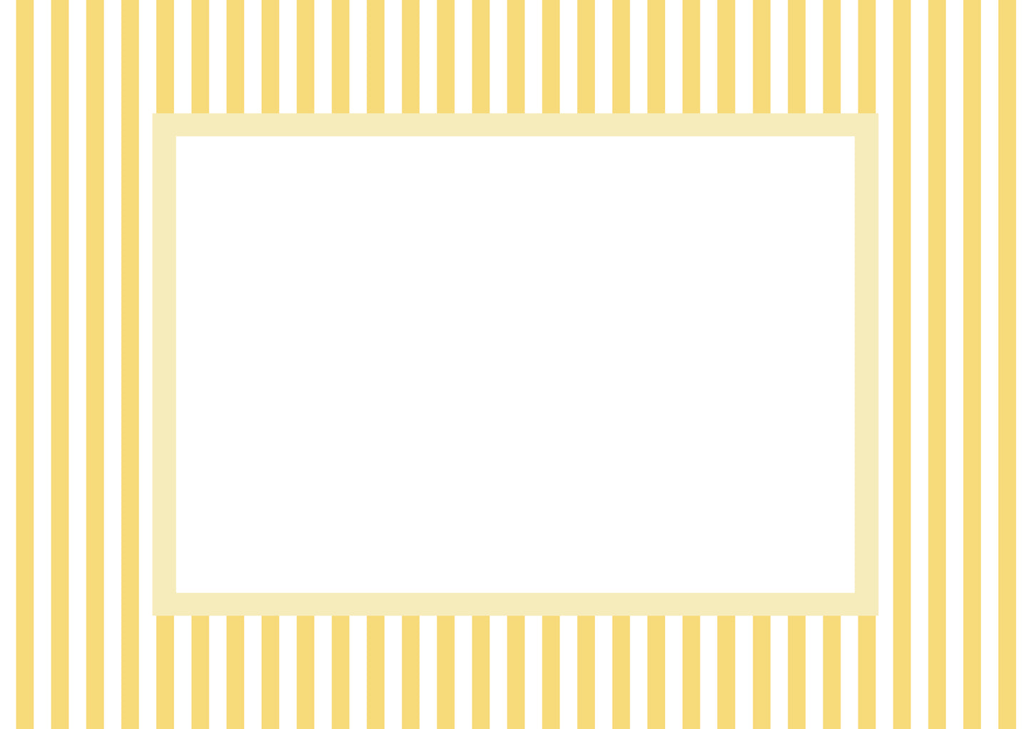 Smallstripes__Yellow__Landscape

Yellow striped picture frame mat board with sunny vertical lines; perfect for framing joyful nursery art, summer photos, or playful children’s prints — a vibrant gift for baby showers, birthdays, christenings, or Easter.